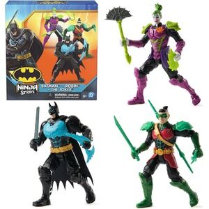 DC Comics Batman Ninja Strike 6" 3-Pack Battle Set Action Figures & Accessories